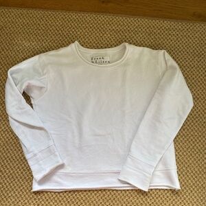 Frank & Eileen white sweatshirt size Medium